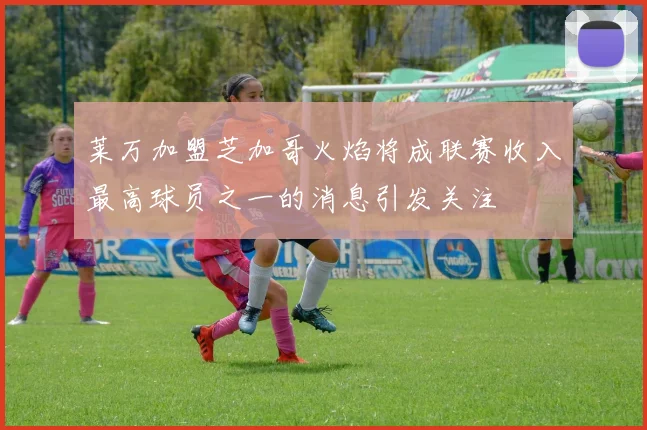 莱万加盟芝加哥火焰将成联赛收入最高球员之一的消息引发关注